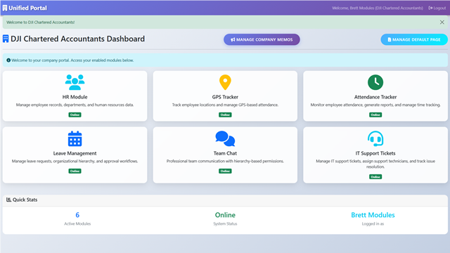 Module Access - Uniportal Module
